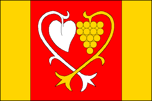 Vlajka obce Pašovice