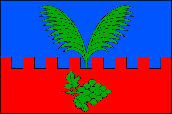 Vlajka obce Polešovice