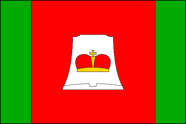 Vlajka obce Rudice