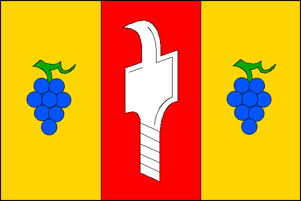 Vlajka obce Vlčnov