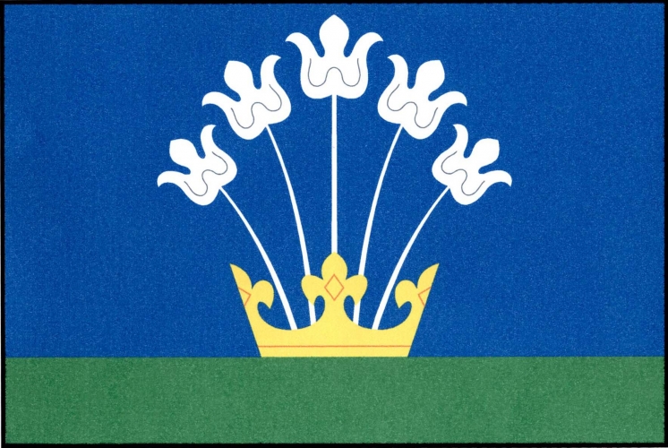 Vlajka obce Vyškovec