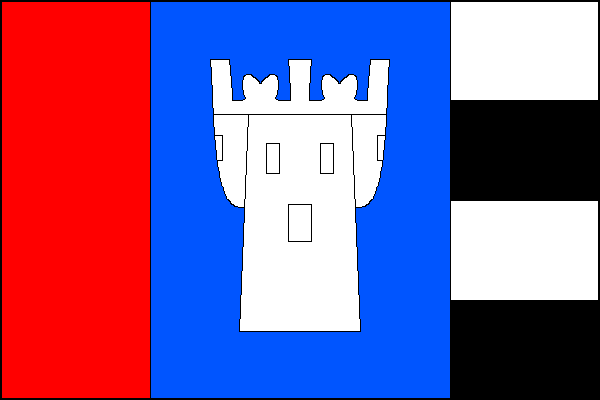 Vlajka obce Nesovice