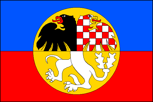 Vlajka obce Slavkov u Brna