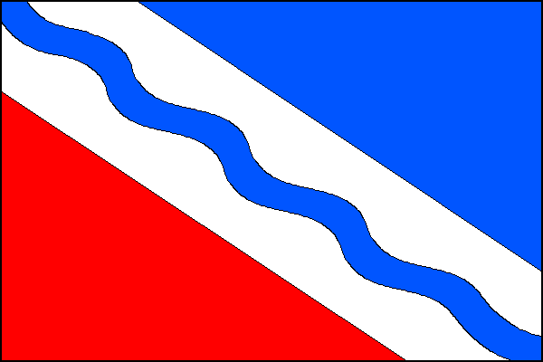 Vlajka obce Šaratice