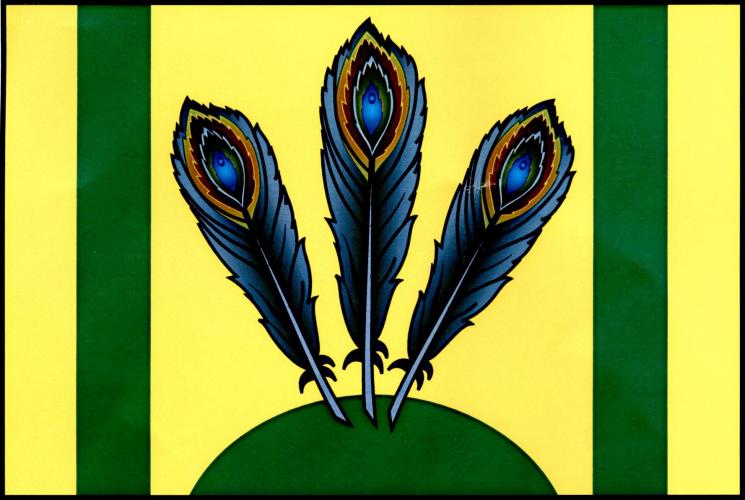 Vlajka obce Blížkovice