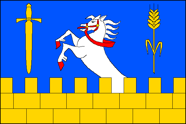 Vlajka obce Borotice