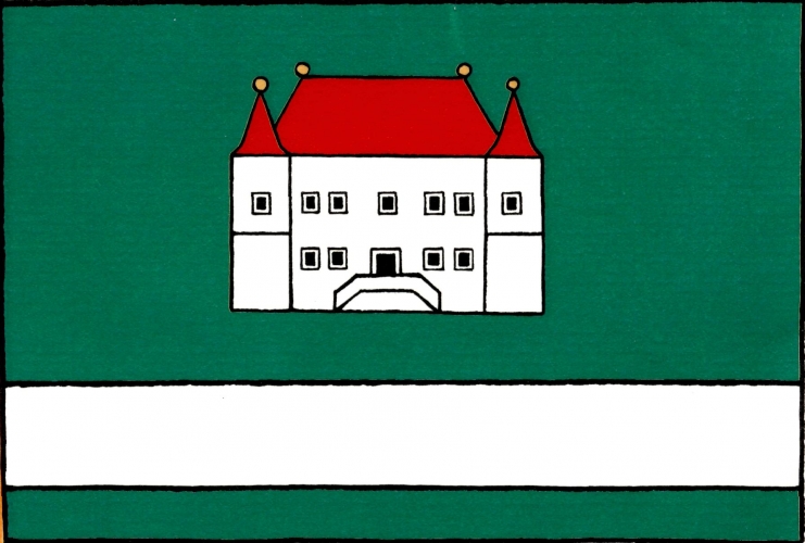 Vlajka obce Boskovštejn