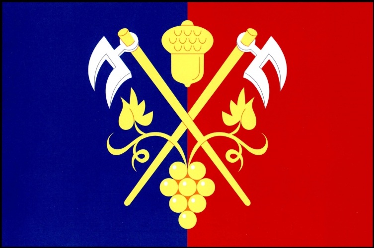 Vlajka obce Dobelice