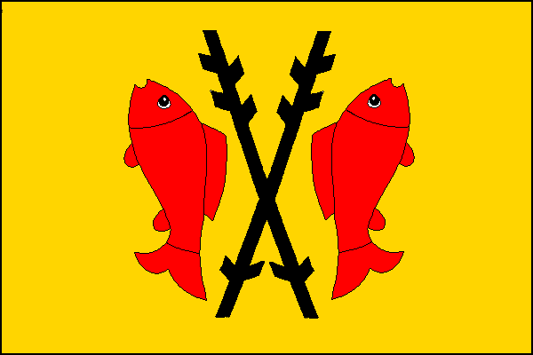 Vlajka obce Dyjákovice