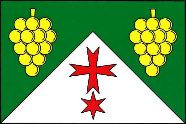 Vlajka obce Hodonice