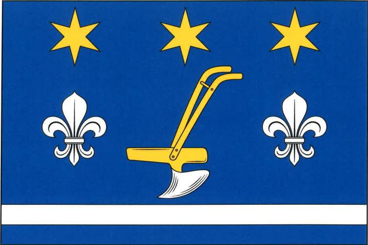 Vlajka obce Křepice