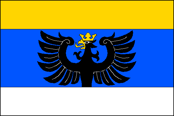 Vlajka obce Oleksovice