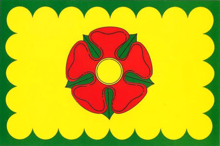 Vlajka obce Trnové Pole