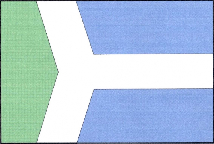 Vlajka obce Daňkovice