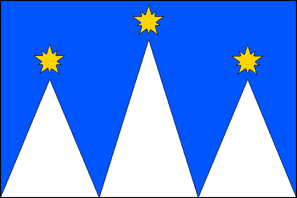 Vlajka obce Jimramov