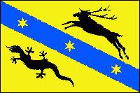 Vlajka obce Ostrov nad Oslavou