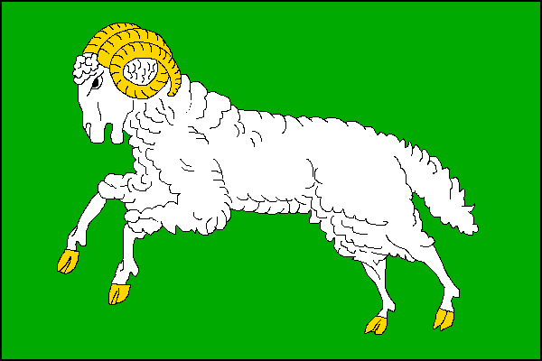 Vlajka obce Počítky