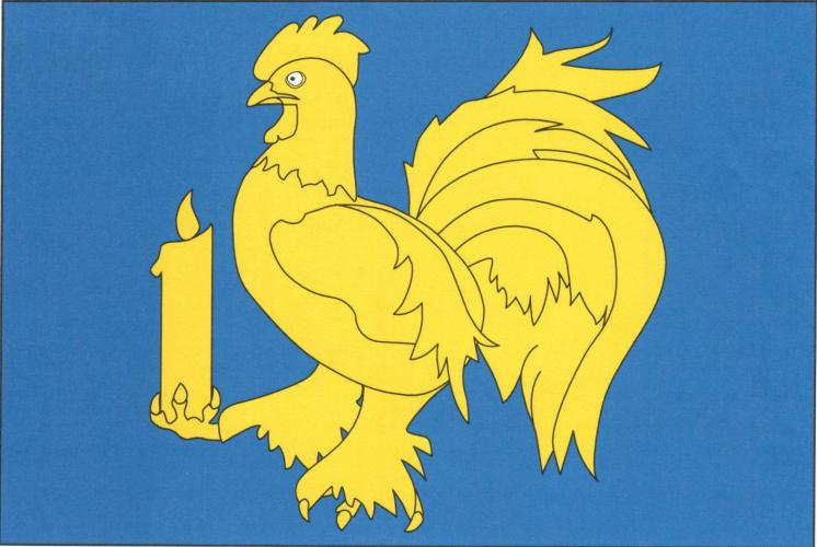 Vlajka obce Rousměrov