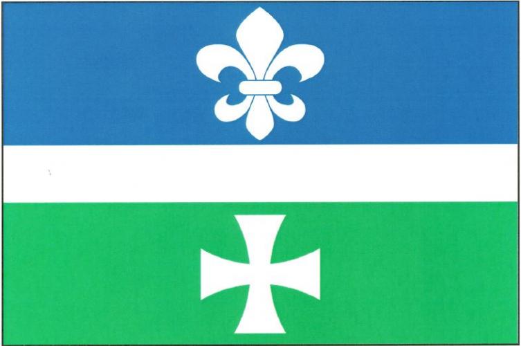 Vlajka obce Tišnovská Nová Ves