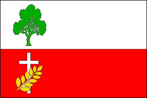 Vlajka obce Újezd