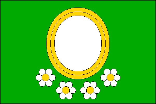 Vlajka obce Hošťálkovy