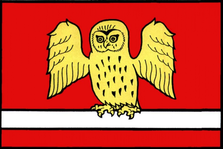 Vlajka obce Huzová
