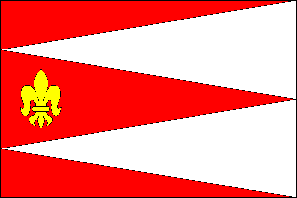 Vlajka obce Fryčovice