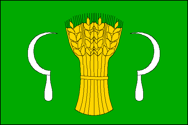 Vlajka obce Horní Bludovice