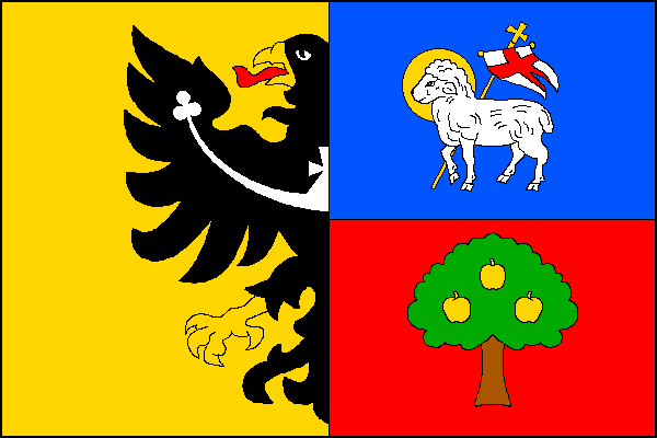 Vlajka obce Jablunkov