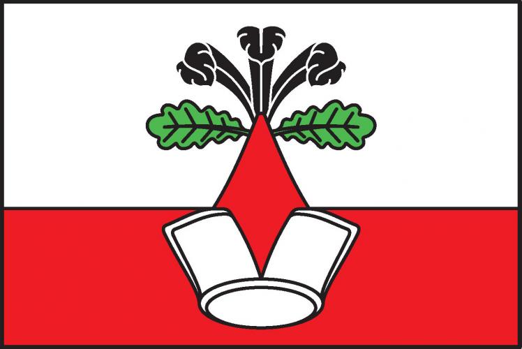 Vlajka obce Přerubenice