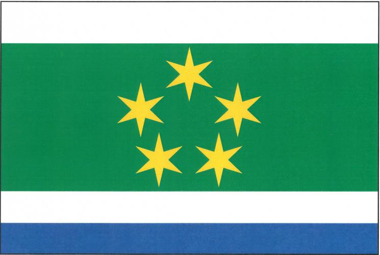 Vlajka obce Nová Ves