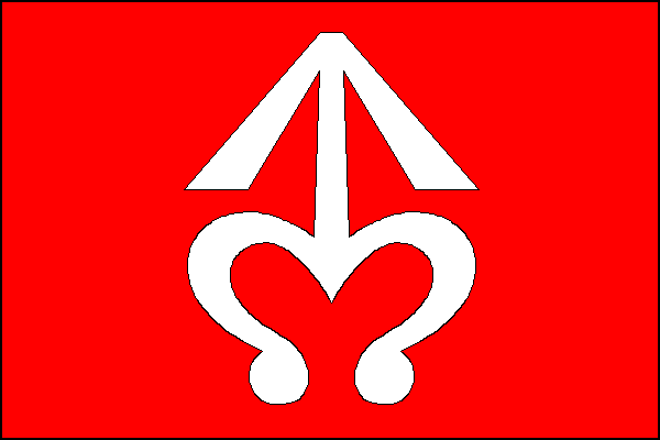 Vlajka obce Bílovec