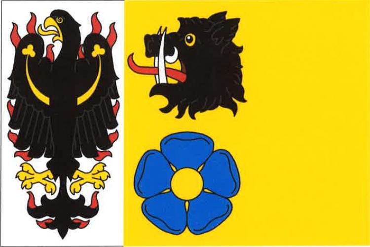 Vlajka obce Černíky