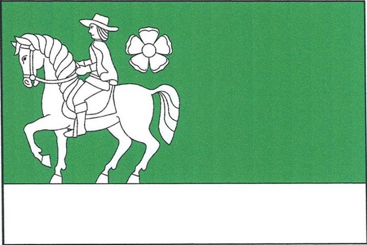 Vlajka obce Újezdec