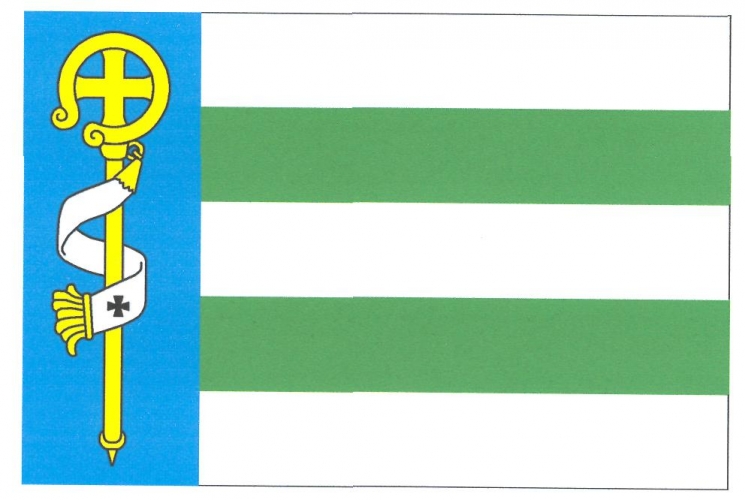 Vlajka obce Březová-Oleško