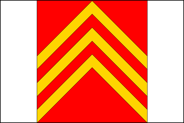 Vlajka obce Příbor