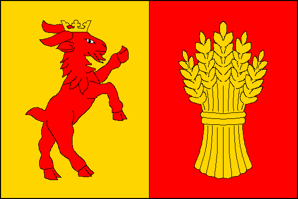 Vlajka obce Starý Jičín